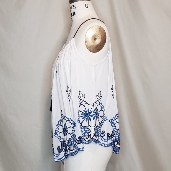 💋HOST PICK💋Anthropologie Farren Embroidered Swing Tank - Picture 9 of 12